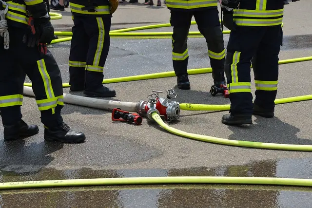 Feuerwehr Wasser-Verteiler